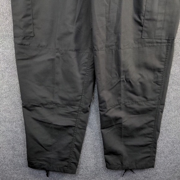 Tru-Spec Men's Cargo Ripstop Tactical Pants Black XL Flat Front W/Tags - Picture 4 of 12